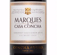 Marques de Casa Concha, Maipo (Chile) Cabernet Sauvignon 2016