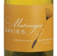 Matzinger Davies Winery, Columbia Gorge (Oregon) Sauvignon Blanc 2021