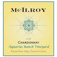 McIlroy Cellars, Russian River Valley (Sonoma County, California) Chardonnay 2018