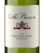 McPherson, Texas (United States) Piquepoul Blanc 2017