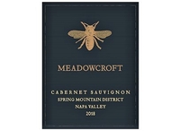 Meadowcroft, Spring Mountain District, Napa Valley (California) Cabernet Sauvignon 2018