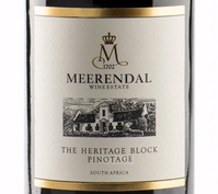 Meerendal, Durbanville (Western Cape, South Africa) Pinotage 2015