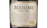 Meiomi, Monterey, Santa Barbara & Sonoma Counties (California) Pinot Noir 2017