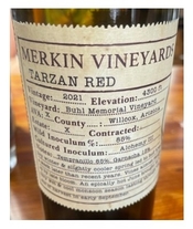 Merkin Vineyards, Wilcox (Arizona)  2021