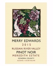 Merry Edwards, Russian River Valley (Sonoma County, California) Pinot Noir 2015