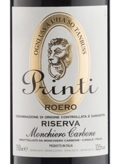 Monchiero Carbone, Roero Riserva (Piedmont, Italy)  2018