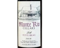 Monte Rio Cellars, Lodi (California) Petite Sirah 2019