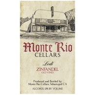 Monte Rio Cellars, Lodi (California) Zinfandel 2020