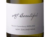 Mt. Beautiful, North Canterbury (South Island, New Zealand) Riesling 2016