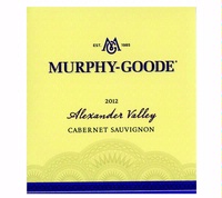 Murphy-Goode, Alexander Valley (Sonoma County, California) Cabernet Sauvignon 2012