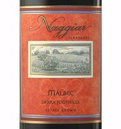 Naggiar Vineyards, Sierra Foothills (California) Malbec 2016