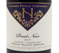 Naumes Family Vineyards, Rogue Valley (Oregon) Pinot Noir 2017