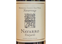 Navarro Vineyards, Mendocino County (California)  2018