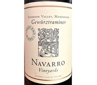 Navarro Vineyards, Anderson Valley (Mendocino County, California) Gewurztraminer 2019