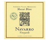 Navarro Vineyards, Anderson Valley (Mendocino County, California) Dry Muscat Blanc 2018