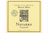 Navarro Vineyards, Anderson Valley (Mendocino, California) Muscat Blanc 2017