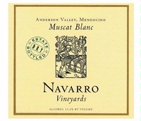 Navarro Vineyards, Anderson Valley (Mendocino, California) Dry Muscat Blanc 2018