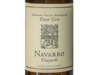 Navarro Vineyards, Anderson Valley (Mendocino County, California) Pinot Gris 2019