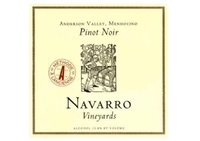 Navarro Vineyards, Anderson Valley (Mendocino County, California) Pinot Noir 2020