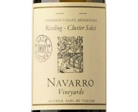 Navarro Vineyards, Anderson Valley (Mendocino County, California) Riesling 2019