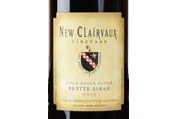 New Clairvaux Vineyard, Tehama County (California) Petite Sirah 2017