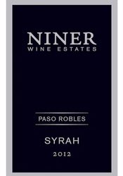 Niner Wine Estates, Paso Robles (California) Syrah 2012