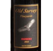 Old Survey Vineyards, South Coast (California) Barbera 2015