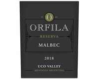 Orfila, Uco Valley (Mendoza, Argentina) Malbec 2018