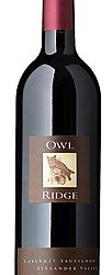 Owl Ridge, Alexander Valley (Sonoma County, California) Cabernet Sauvignon 2010