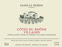 Famille Perrin, Côtes du Rhône Villages (Rhône Valley, France)  2018