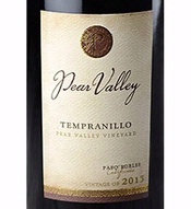 Pear Valley, Paso Robles (California) Tempranillo 2016