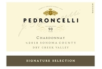 Pedroncelli, Dry Creek Valley (Sonoma County, California) Chardonnay 2018