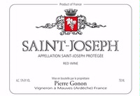 Pierre Gonon, Saint-Joseph (Rhône Valley, France)  2015