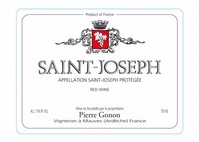 Pierre Gonon, St. Joseph (Rhône Valley, France)  2012