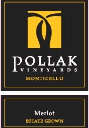 Pollak Vineyards, Monticello (Virginia) Merlot 2010