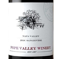 Pope Valley Winery, Napa Valley (California) Sangiovese 2018