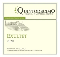 Quintodecimo, Fiano di Avellino DOCG (Campania, Italy)  2020