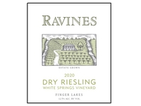 Ravines, Finger Lakes (New York) Dry Riesling 2020