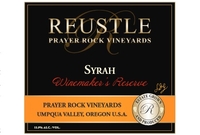 Reustle Prayer Rock Vineyards, Umpqua Valley (Oregon) Syrah 2018