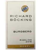 Richard Bocking, Mosel (Germany) Riesling 2016