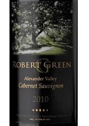 Robert Green, Alexander Valley (Sonoma County, California) Cabernet Sauvignon 2010