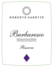 Roberto Sarotto, Barbaresco Riserva (Piedmont, Italy)  2018