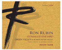 Ron Rubin Vineyards & Winery, Green Valley of Russian River Valley (Sonoma County) Pinot Noir 2014