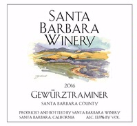 Santa Barbara Winery, Santa Barbara County (California) Dry Gewürztraminer 2016