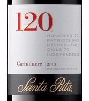 Santa Rita, Valle Central (Chile) Carmenere 2013