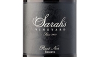 Sarah’s Vineyard, Santa Clara Valley (California) Pinot Noir 2018