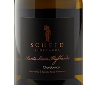 Scheid Vineyards, Santa Lucia Highlands (Monterey County, California) Chardonnay 2016