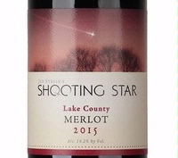 Shooting Star, Lake County (California) Merlot 2015