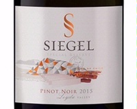 Siegel, Leyda Valley (Chile) Pinot Noir 2015