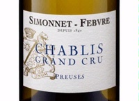 Simonnet-Febvre, Chablis Grand Cru (Burgundy, France)  2016